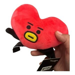 BT21 Tata Heart Plush Bag Charm Halloween